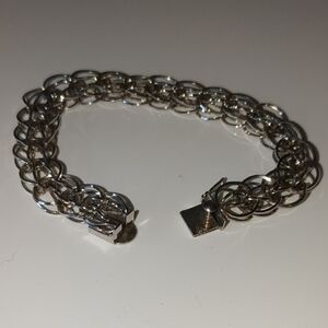 Silver Chain Link Bracelet